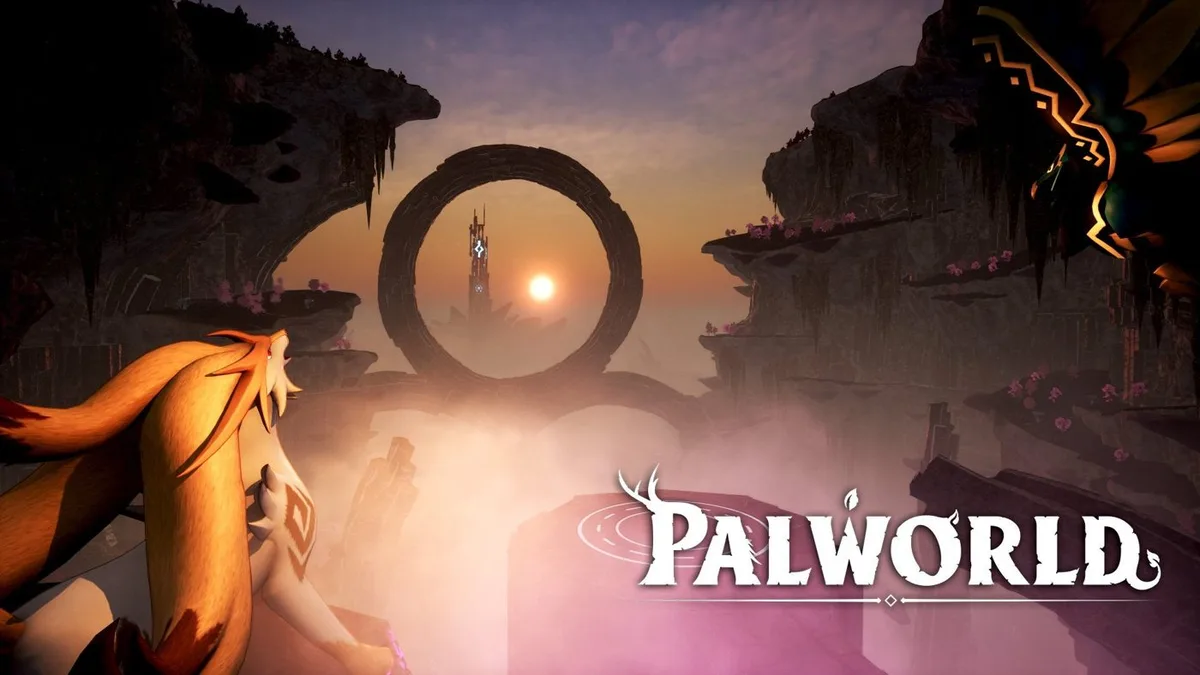 Palworld gameplay screenshot from IGN — Performance settings and control tuning